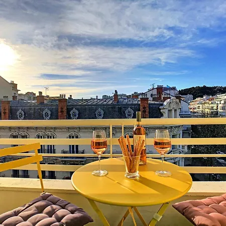 Nestor&jeeves - Romantic Beach - Central - Close Sea - Balcony * Nizza